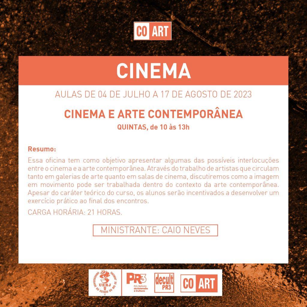 Cinema e Arte Comtemporânea