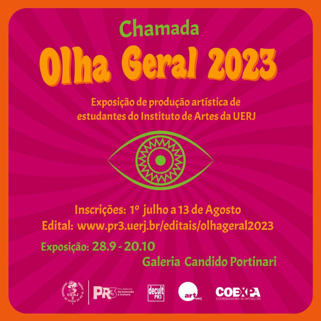 Lançado o Edital Olha Geral 2023!