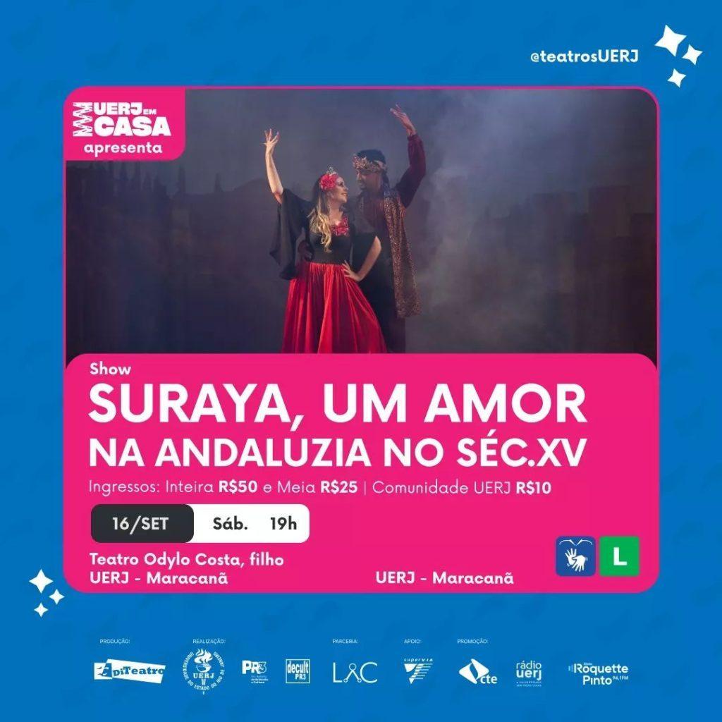 Espetáculo de dança SURAYA, um amor na Andaluzia do séc. XV