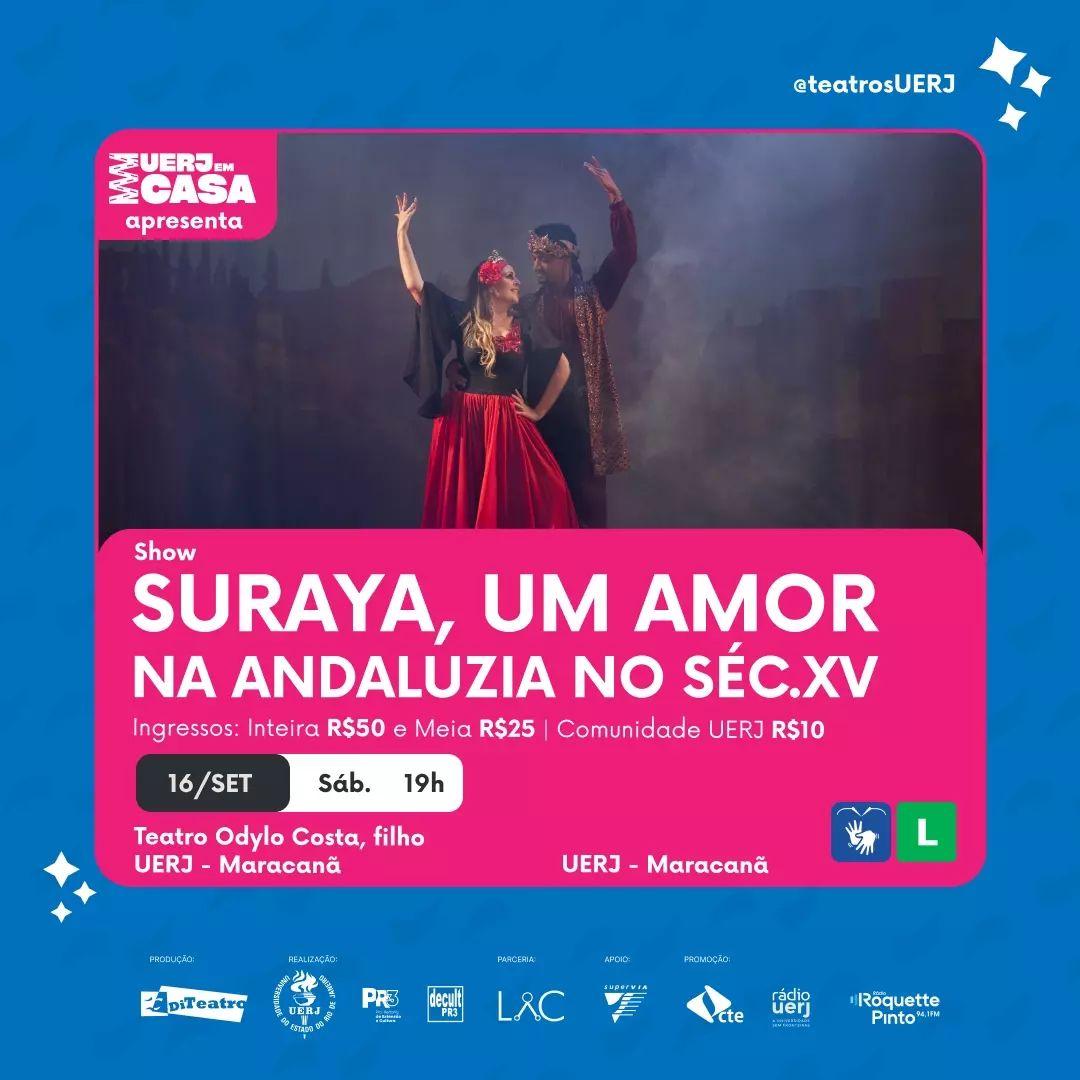 Espetáculo de dança SURAYA, um amor na Andaluzia do séc. XV