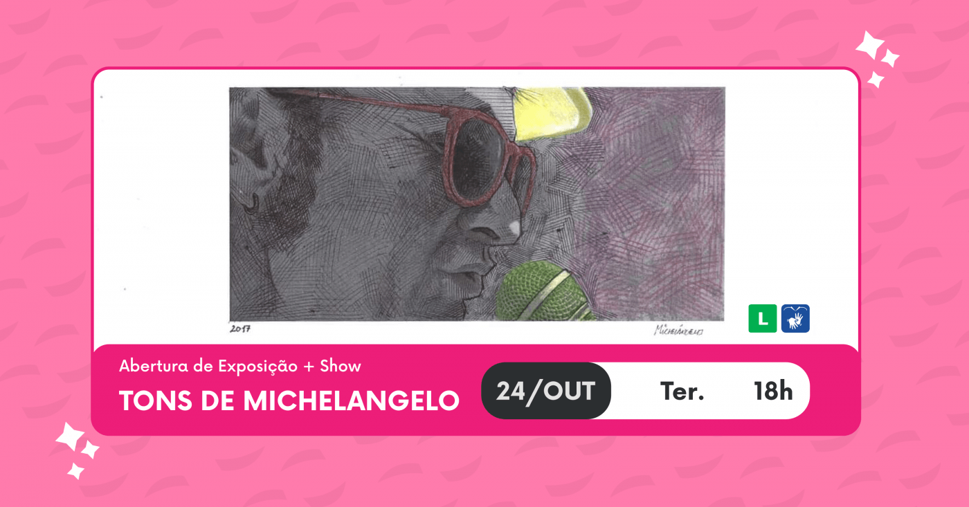 Vitrine UERJ e COART | Tons de Michelângelo