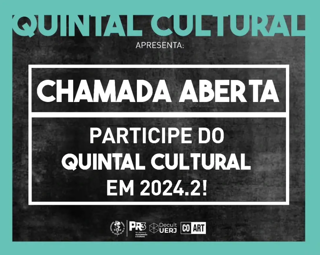 Chamada Aberta para o Quintal Cultural