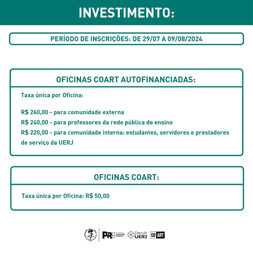 Início das Oficinas 2024.2