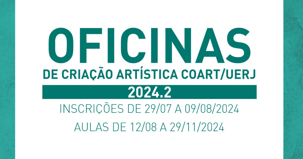 Início das Oficinas 2024.2
