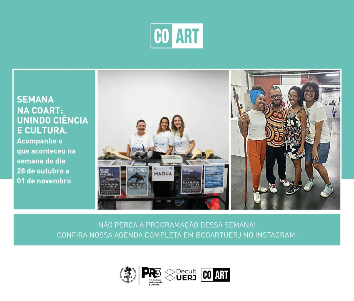Semana Na COART: Unindo Ciências e Cultura