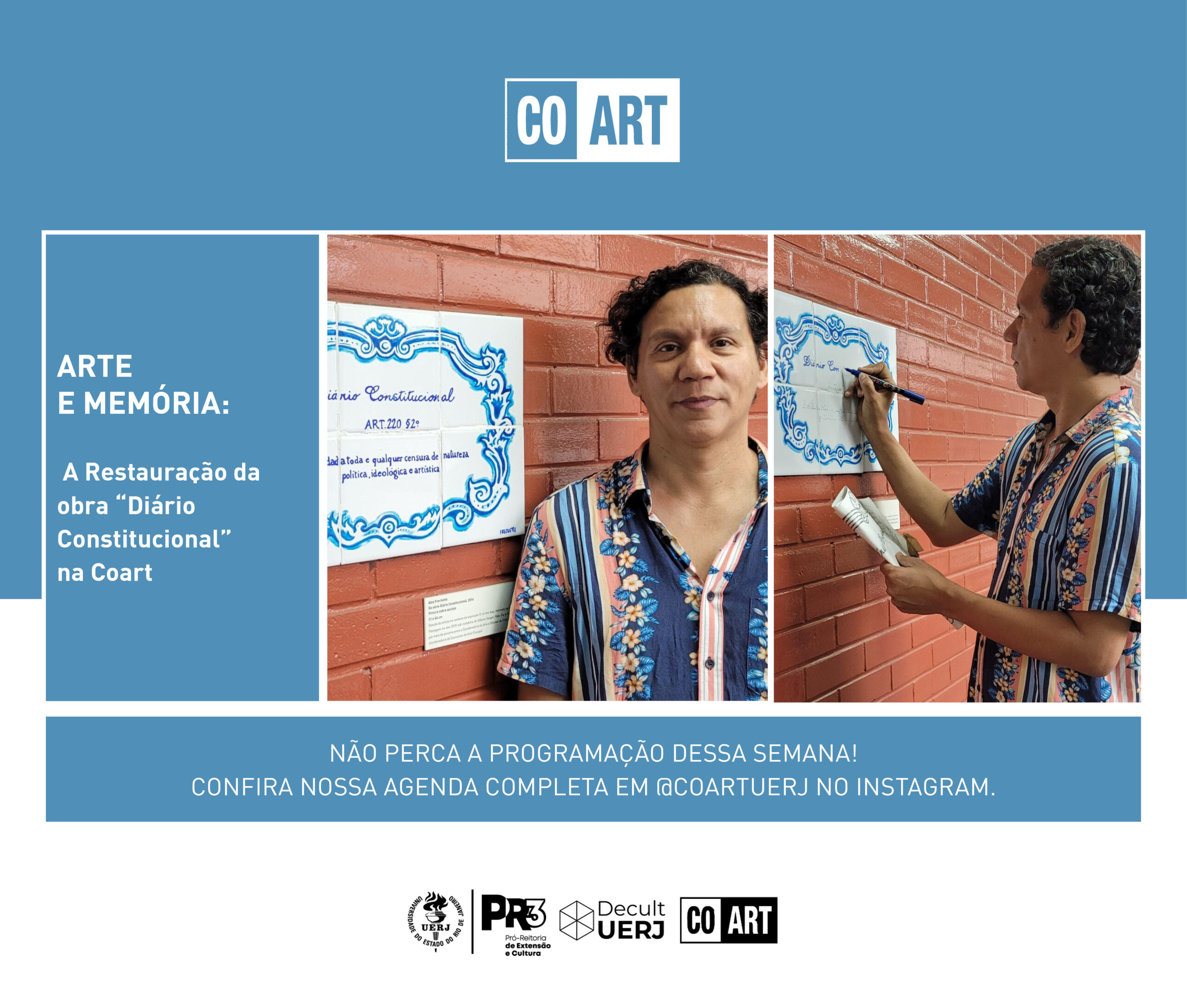 Arte e Memória – A Restauração da obra Diário Constitucional na Coart