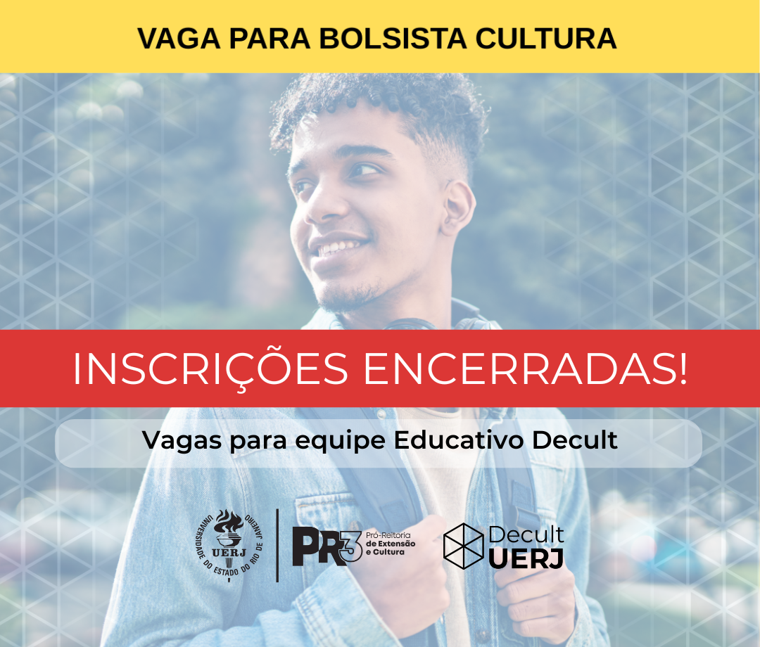 Seleção de bolsista cultura – Educativo Decult