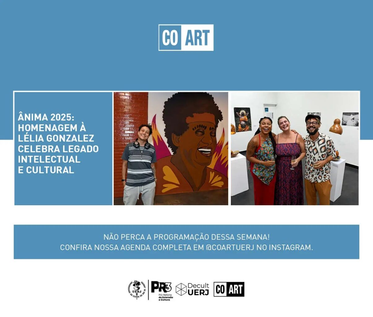 Ânima 2025: Homenagem à Lélia Gonzalez celebra legado intelectual e cultural