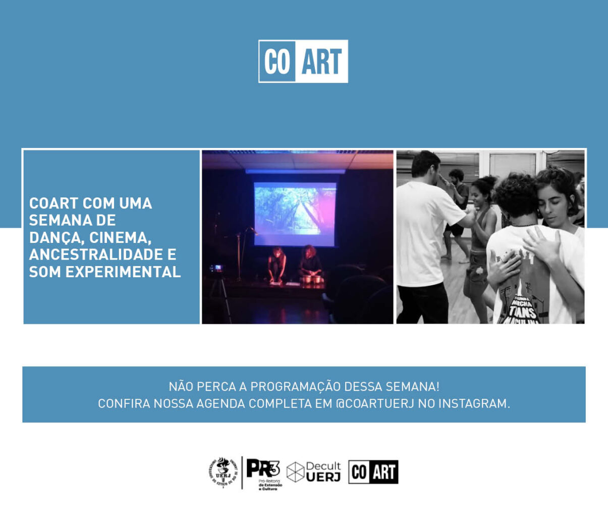 COART com uma semana de dança, cinema, ancestralidade e som experimental