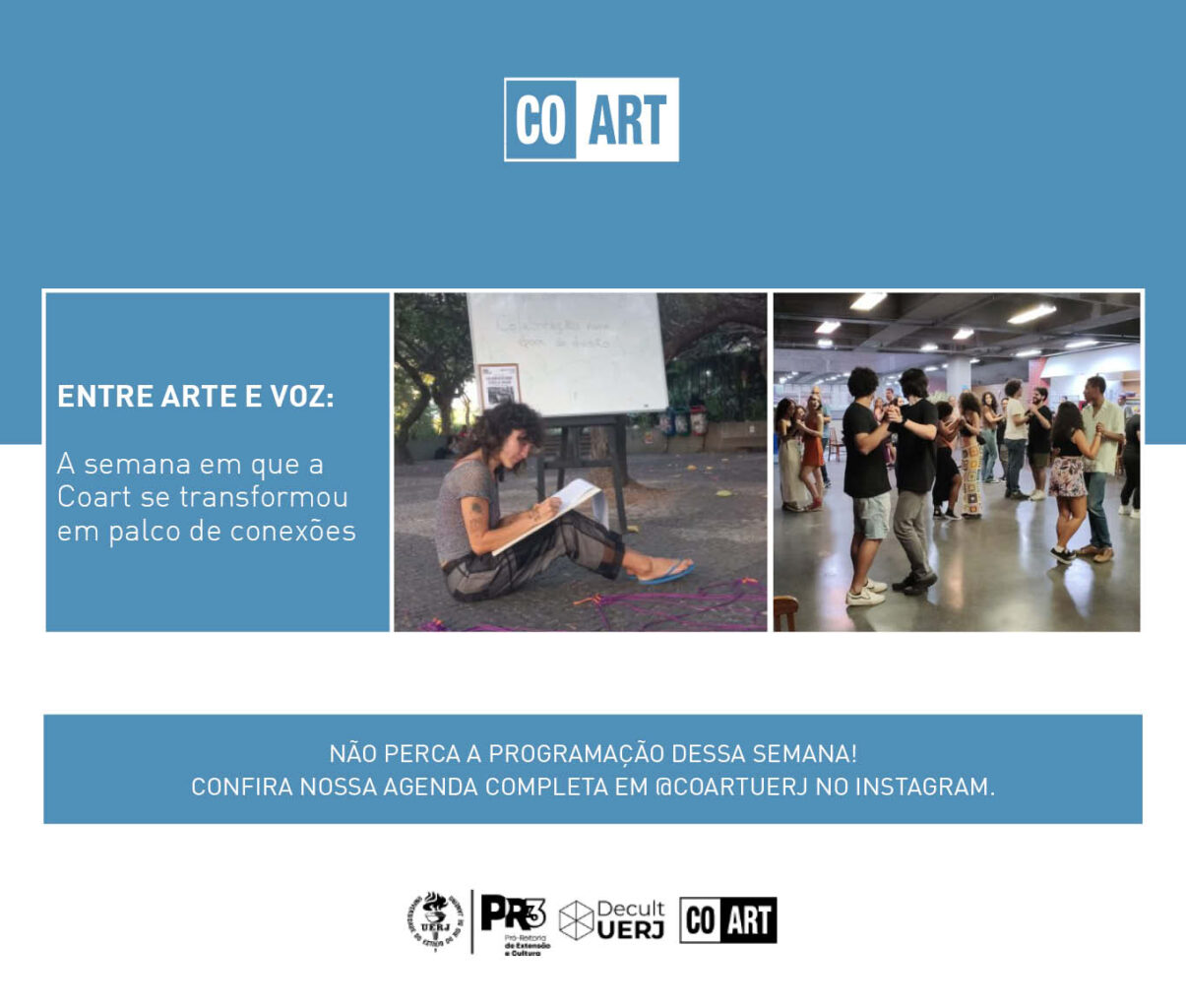 Entre arte e voz